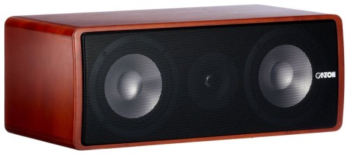Canton Ergo 655 Center 2.5-Wege Bassreflex Center-/Kompaktlautsprecher (110/160 Watt, Ständer) kirsch Stück