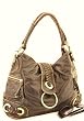 Milano Hobo/Handbag with side zippered pockets - Colors Available