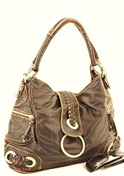 Milano Hobo/Handbag with side zippered pockets - Colors Available