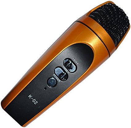 VIMVIP Mobile Phone Karaoke MIC Microphone for iPhone 6 iPhone 5 iPhone 4,iPad, iPhone, and Mac (Gold)