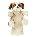 St Bernard Dog Hand Puppet - Natural