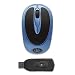 3 Button Wireless Optical Wheel Mouse (Blue) (USB)