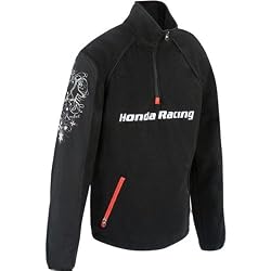 Joe Rocket Honda Racing Women's Fleece Sportswear Jacket - Black
