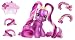Hasbro - Mon Petit Poney - 1480 - Figurine - Animaux - Poney Cheveux Longs - Cheerilee