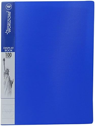 Display Book 100 Pockets A4 Paper Office Supplies Presentation Folder Portfolio Pack Of 10