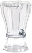 Buddeez Unbreakable 3-1/2-Gallon Beverage Dispenser with Removable Ice-Cone
