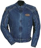 Tourmaster Cortech DSX Denim Mens Motorcycle Jacket Blue XS