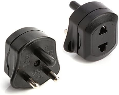 India Non-grounded Adapter By Walkabout Travel Gear