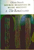 Source readings in music history