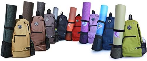Aurorae Yoga Mat Sport Bag/Multi-Purpose Crossbody Sling Backpack