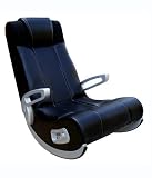 Ace Bayou Sound X-Rocker Ii Se Black Wireless/Rails/Ff-Speakers/Silver Plastic Arms