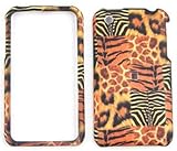 Apple iPhone 3G / 3GS Leather Finish, Giraffe/Leopard/Tiger/Zebra Print Har ....