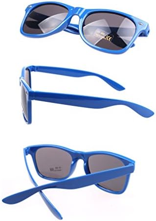 Sunglasses Retro new vintage style shades men women classic wayfarer styles Trendy Cool Sunglasses Unisex (Blue)