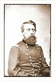 Civil War Photo (M): Portrait of Maj. Gen. Jefferson Davis officer of the Federal Army