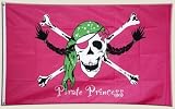 Produkt-Bild: Flagge Fahne Pirat Pirate Princess Prinzessin - 90 x 150 cm
