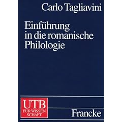 Einf�hrung in die romanische Philologie
