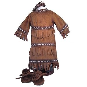 18 Inch Doll Clothes Native American Outfit by