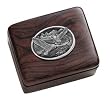 Citadel Bulldogs Small Ironwood Box (4"x4"x2") - NCAA College Athletics