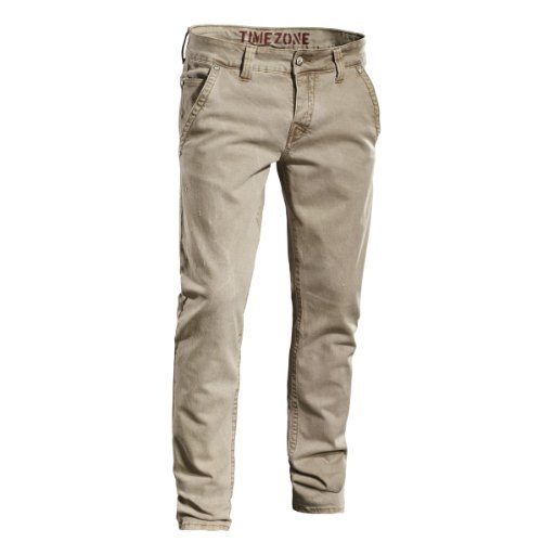 Timezone Herren Hose/ Lang 26-0234 Slater, Gr. 34/34, Beige (6077 dark beige) Preisvergleich