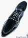 Tuxedo Shoe - Sxl 5 Eyelet Air Cord Split Toe Moc Black