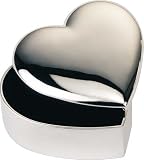 Personalised Engraved Heart Shaped Trinket Box Photo & Text Engraving Ideal Gift