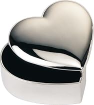 Personalised Engraved Heart Shaped Trinket Box Photo & Text Engraving Ideal Gift