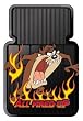 Tasmanian Devil Taz All Fired Up Flames 2 Pc Floor Mats Set