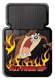 Tasmanian Devil Taz All Fired Up 4 Pc Floor Mat Set