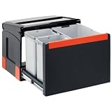 FRANKE CUBE 50 3-fach Automatikauszug Abfalltrennsystem (1x 14 L / 2x 8 L)von "Franke"