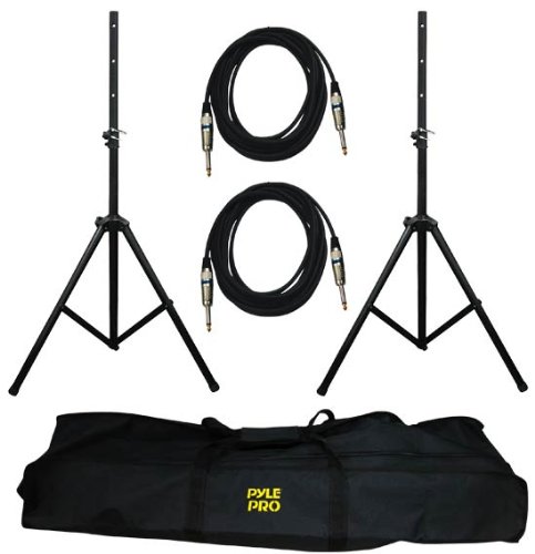 Pyle PMDK-102 Pro Audio Speaker Stand and Cable Kit