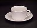 Mikasa English Countryside White #DP900 Cups & Saucers