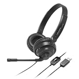 audio-technica USBステレオヘッドセット ATH-750COM USB
