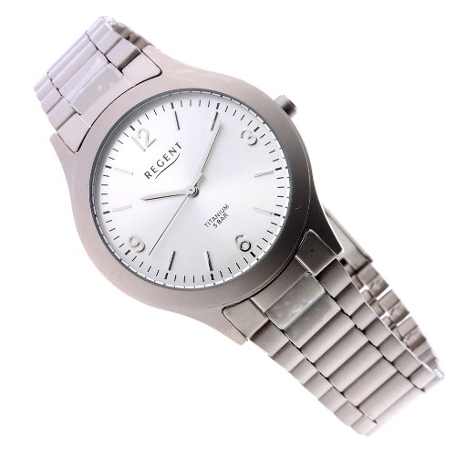 REGENT Uhr Titan klassische HERRENUHR