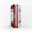 BumpSkin Einzelpack Rot - superd�nnes Skin f�r iPhone 4 (nicht passend f�r 4S)