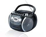 Supersonic SC-712USB Portable CD/MP3/USB Radio Cassette Recorder
