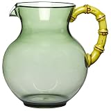 Acrylic 2-qt. Pitcher - Sunset Palms by Boston Warehouse