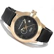 Android Anitforce Automatic Watch - IP Gold Case with Black Dial