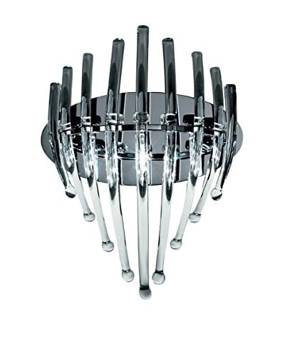 LEUCOS Lampada Da Parete Salome’ Cromo/Cristallo
