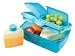 from Sistema Sistema Slimline Quaddie Lunch Box, Aqua