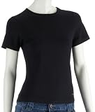 Fruit of the Loom Lady Fit Crew Neck T-shirt, schwarz