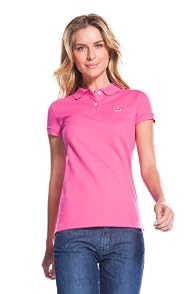 Short Sleeve 2 Button Stretch Pique Polo