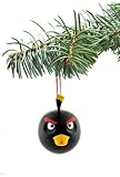 Angry Birds Licensed Ornament - Black Bird - Great for Holiday Christmas Tree Stocking Stuffer Figurine Party Decor or Gift Favors