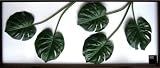F-style ���[�t�p�l���E1375x570x30mm�@Monstera deliciosa
