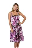 D37 New Ladies Purple Long Flower Maxi Dress Sizes 8-14