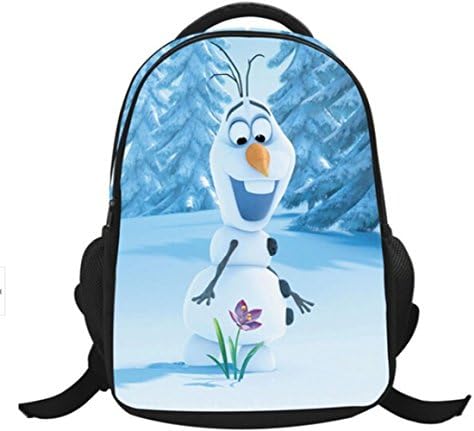 Petty Cabin Frozen Elsa Anna Primary Pupils' School Bag 1 to 6 Grade School Children Backpack (Olaf 1)