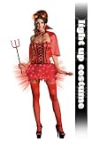 Womens Medium 610 Devil’s DeLight Light Up Costume Picture
