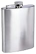 8 oz. Engravable Stainless Steel Flask - Birthday Gift Idea-