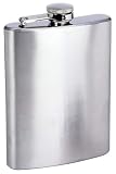 8 oz. Engravable Stainless Steel Flask - Birthday Gift Idea-