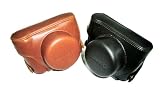 Panasonic　lumix パナソニック　LUMIX DMC-GF2 デジタルカメラ用　レザーケース「510-0010」 (ブラック・ブラウン) パナソニック デジタルカメラ