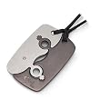 The L Word Yin-Yang Tag Pendant w/ Female Insignias